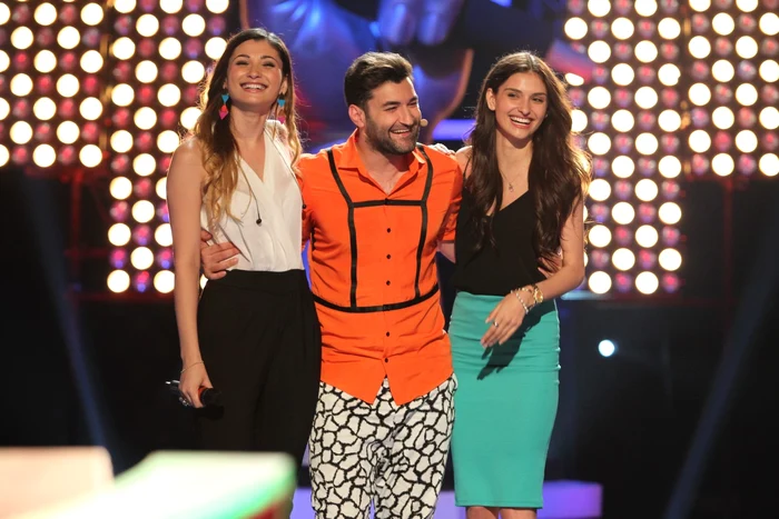Smiley şi cele două surori concurente care l-au cucerit la „Vocea
României“ FOTO Pro TV