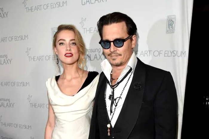 Amber Heard şi Johnny Depp FOTO Getty Images