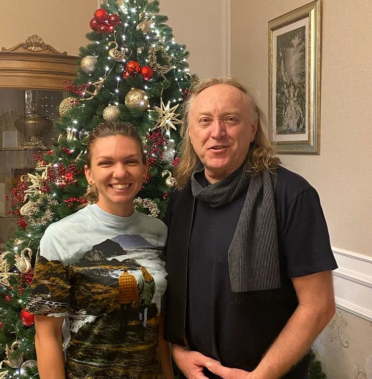 
    Simona Halep spune că vizita lui Ștefan Hrușcă este cea mai mare bucurie de Crăciunfoto: Instagram  