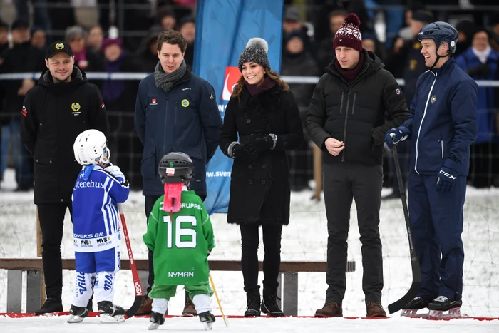 Kate Middleton cu căciulă în 2018 în Suedia, Profimedia (2) jpg
