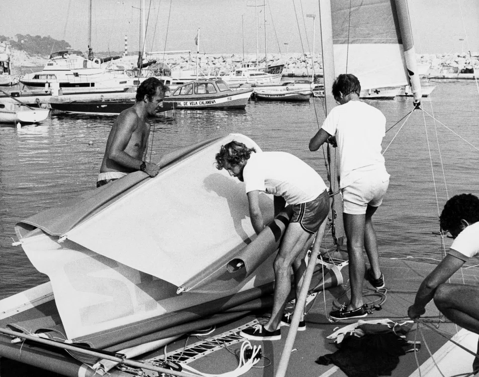 RegELE Juan Carlos în 1973. FOTO: Getty Images