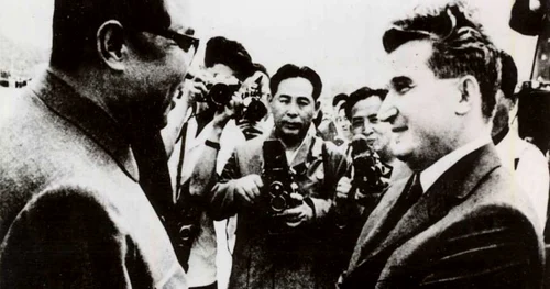 Ceausescu Coreea de Nord