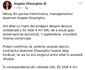Reacția impresarilor Angelei Gheorghiu foto: Facebook 