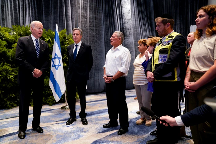 Președintele american Joe Biden, în Israel. FOTO: Profimedia