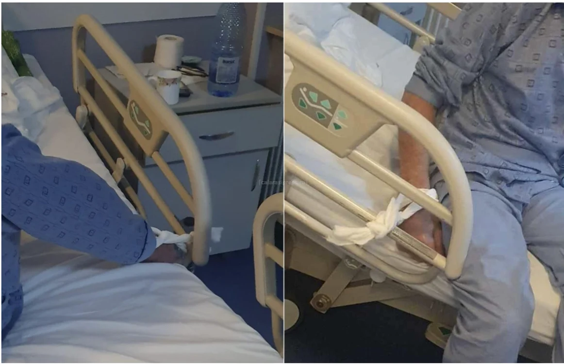 Bărbatul ar fi avut un comportament agresiv cu angajații spitalului. FOTO: calarasipress.ro