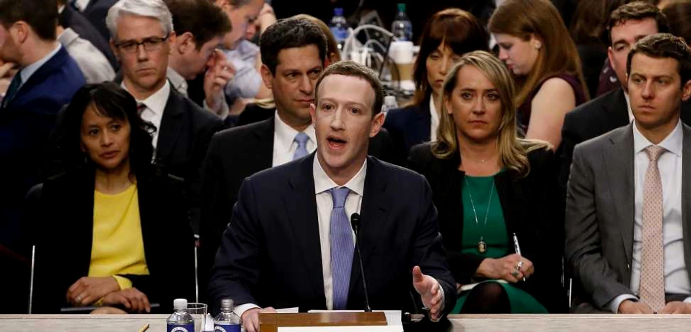 Directorul Executiv al Facebook Mark Zuckerberg audiat în Senatul american FOTO Guliver / Getty Images / Alex Brandon