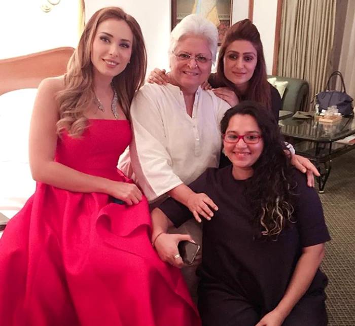 Iulia Vântur, alături de Beena Kak