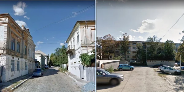 Cele două străzi confundate de Primăria Galaţi FOTO C Crângan