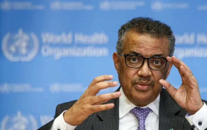 Tedros Adhanom Ghebreyes, directorul general al Organizaţiei Mondiale a Sănătăţii / FOTO EPA-EFE