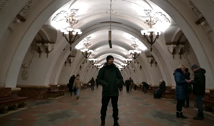 Ilie Rădeanu locuiește de 20 de ani la Moscova. FOTO: Captură video