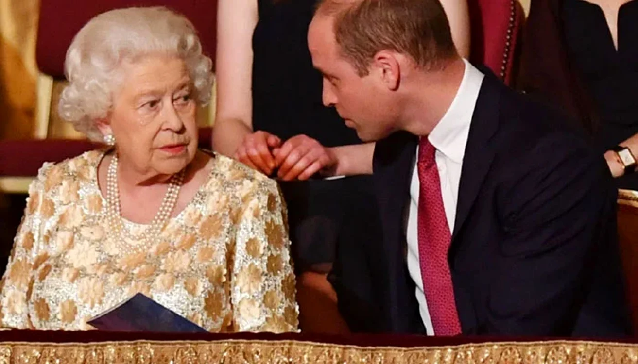 Regina Elisabeta şi Prinţul William
