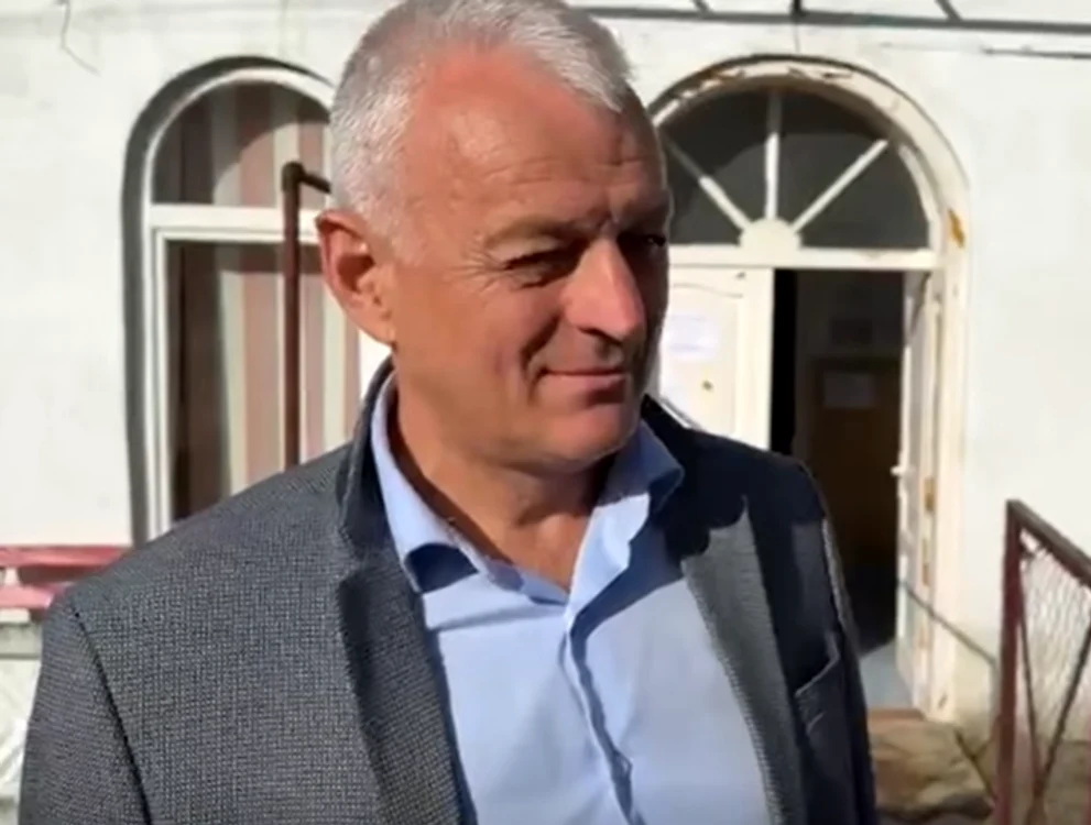 Primarul comunei Sânger din județul Mureș, Vasile Grec. FOTO: Facebook 