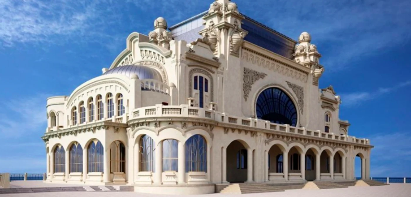 Cum va arăta Cazinoul din Constanţa după reparaţii Sursa Facebook MDRAP