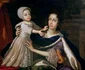 Regina Mary de Modena cu fiul ei, James al III-lea.