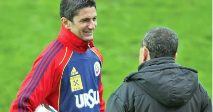 Răzvan Lucescu este mult mai bine-dispus la antrenamentele naţionalei