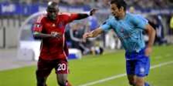 Todoran şi Guy Demel (SV Hamburg) Cupa UEFA