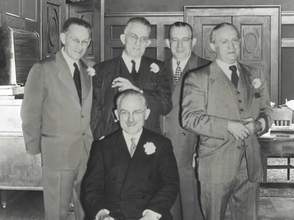 Familia Gund în anii '50