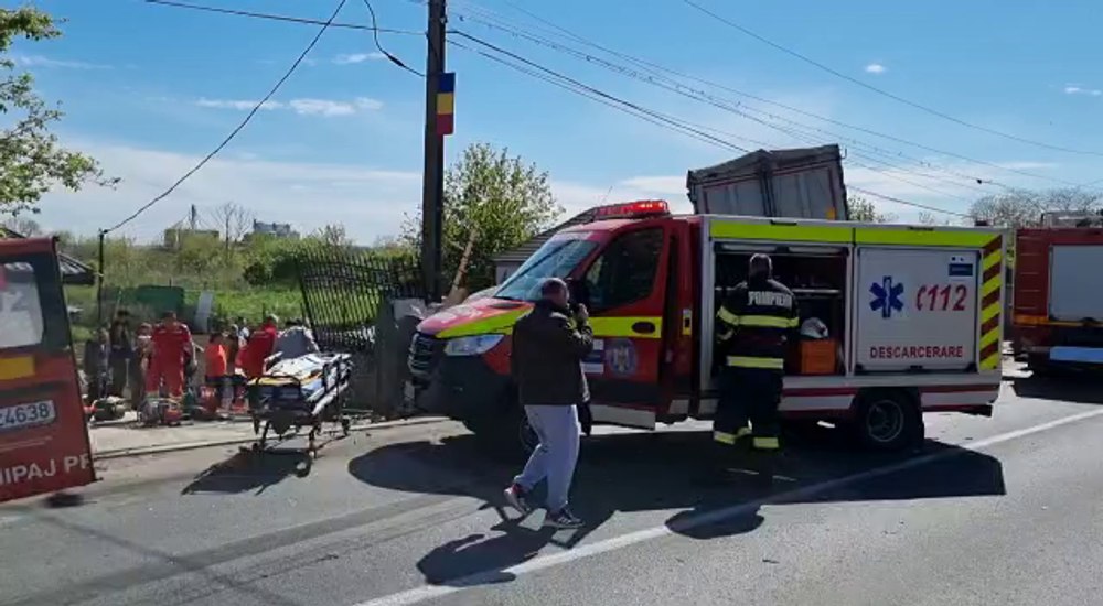 Accident rutier grav în județul Constanța. Șase victime, dintre care două au murit VIDEO
