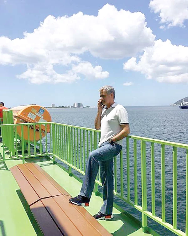 Şi în concediu a pus tactica la punct