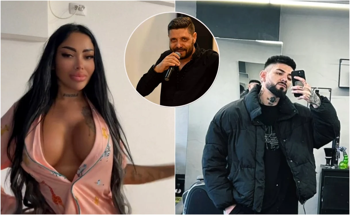 Valentina, tatăl și iubitul ei, Vlad.