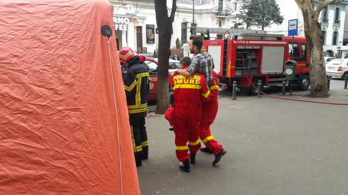 Simularea are loc la şcoală FOTO Adevărul