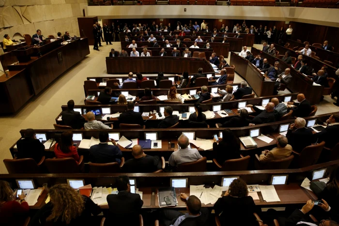 Knesset Parlamentul israelian FOTO EPA-EFE