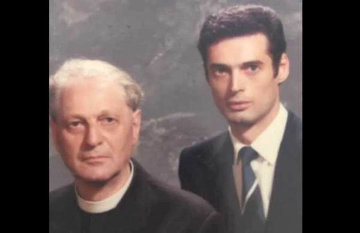 Pastorul Richard Wurmbrand şi fiul său Mihai Wurmbrand în 1979 FOTO: arhiva personală M. Wurmbrand