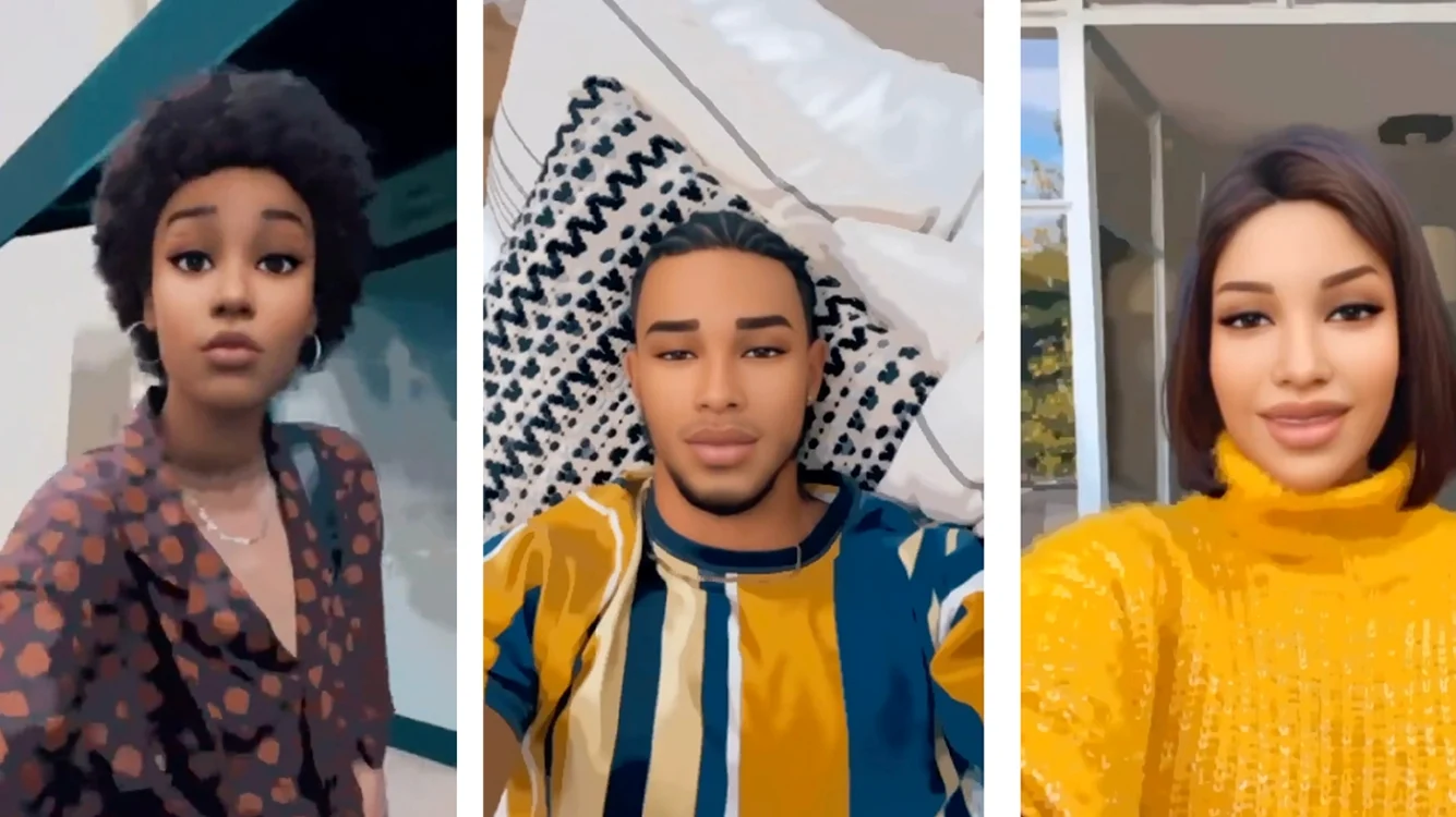 Filtrul Snapchat care te transformă într-un avatar Foto: Colaj Snapchat