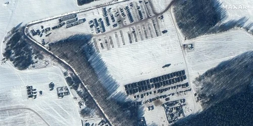 Trupe rusesti desfasurate in Belarus FOTO Maxar Technologies