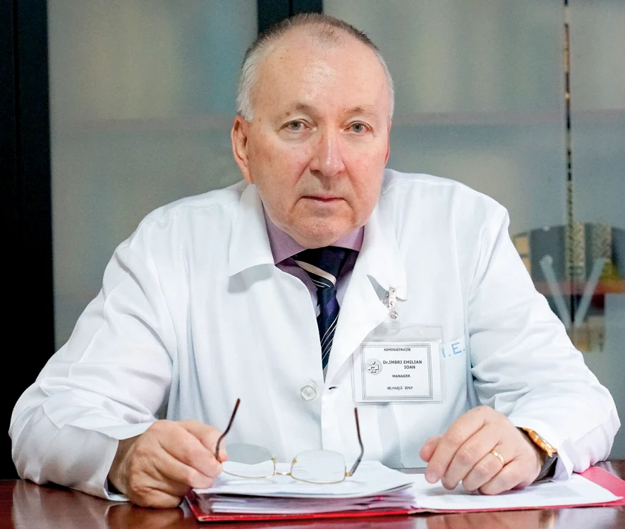 Medicul Emilian Imbri, managerul Spitalului de Boli Infecţioase «Victor Babeş» din Bucureşti