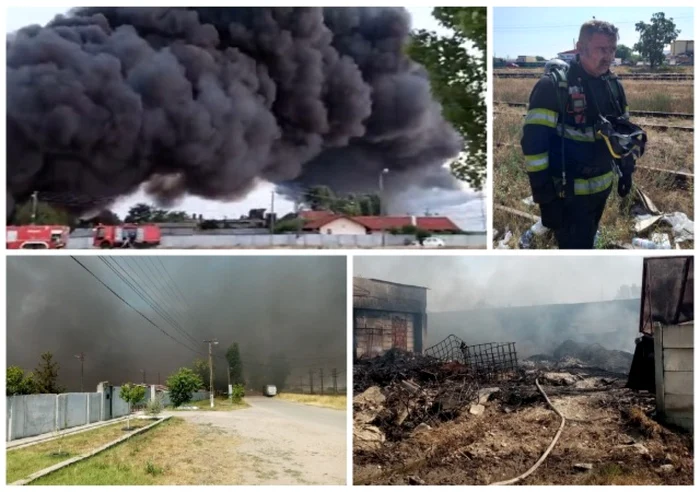 Incendiul care a provocat un adevărat dezastru ecologic în municipiul Salonta din Bihor a fost pus de un piroman