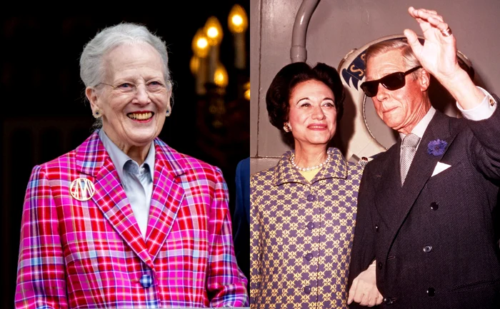 Regina Margrethe, Redele Edward și Wallis Simpson foto profimedia jpg
