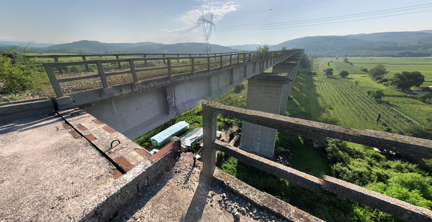 Viaductul Topolog. Foto: Google Maps