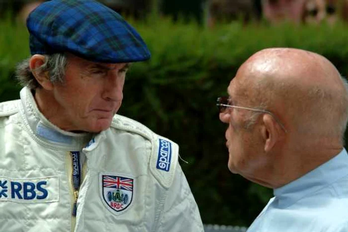 Sir Jackie Stewart şi Sir Stirling Moss