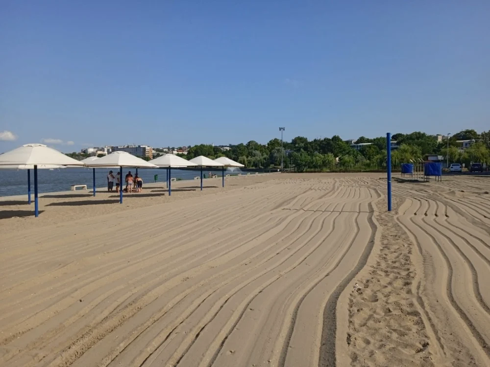 Plaja Tulcea FOTO Ştefan Ilie 