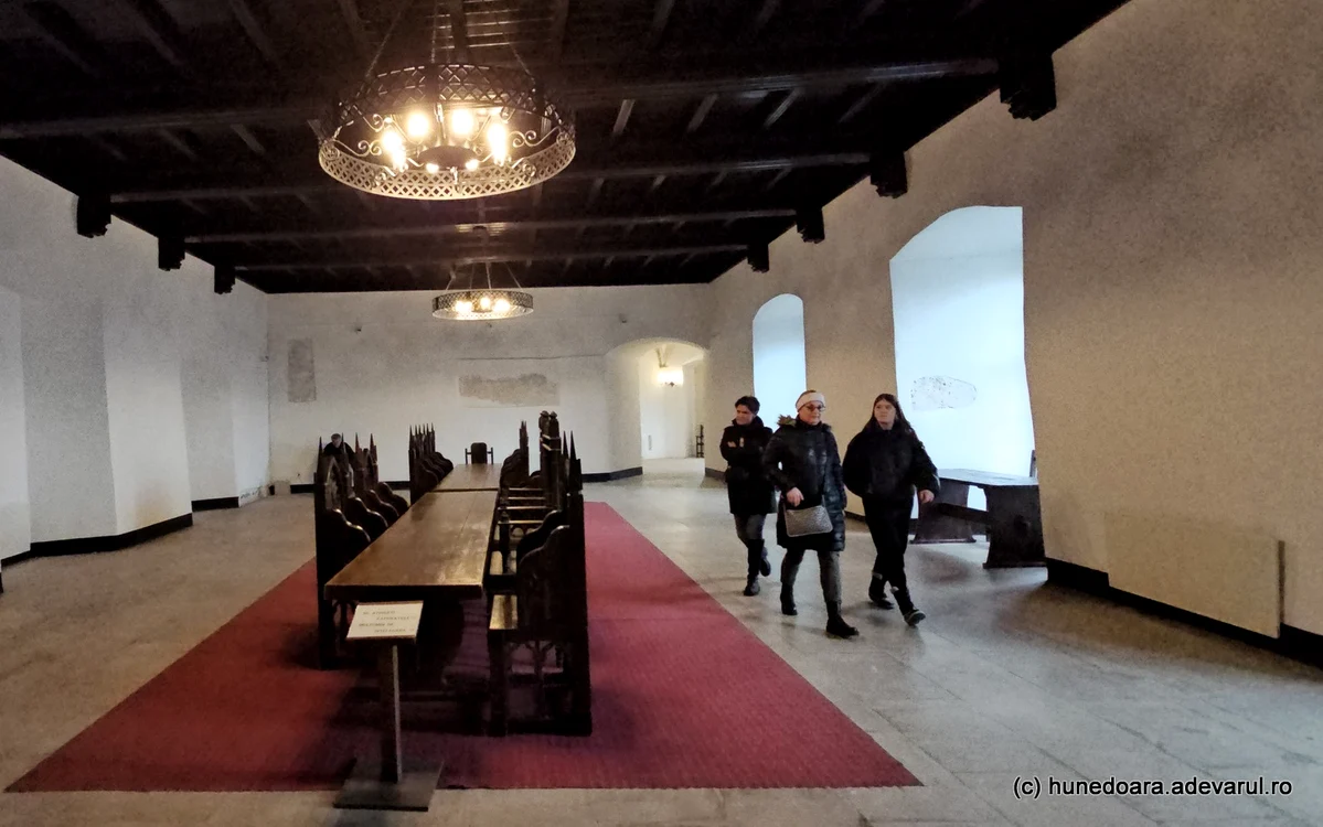 Sufrageria Bethlen din Castelul Corvinilor. Foto Daniel Guță