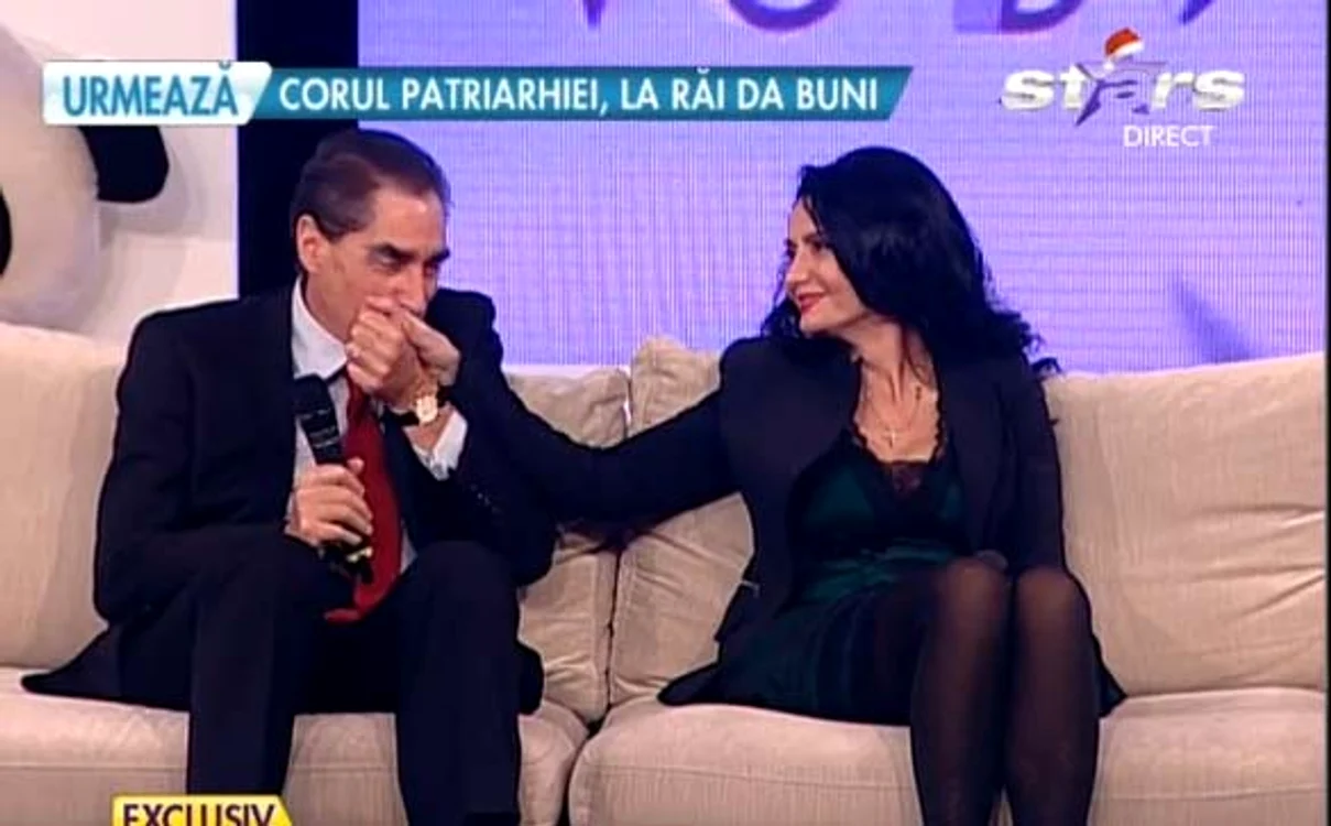 Şi-au făcut declaraţii de iubire în direct 