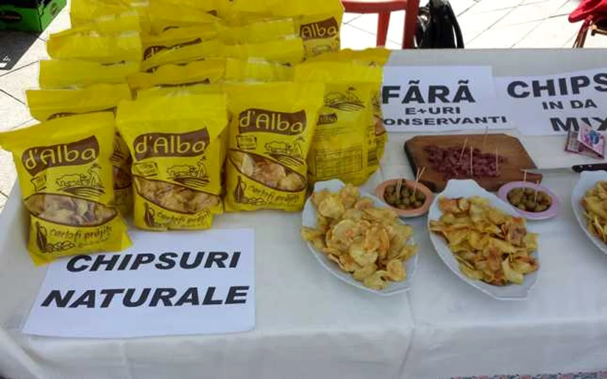 Chipsurile naturale d'Alba, fără E-uri şi fără conservanţi