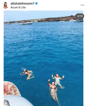 Alisha Lehmann, în vacanță în Ibiza Sursa/Instagram