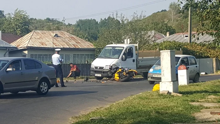 Accidentul a avut loc la intrarea în Panciu