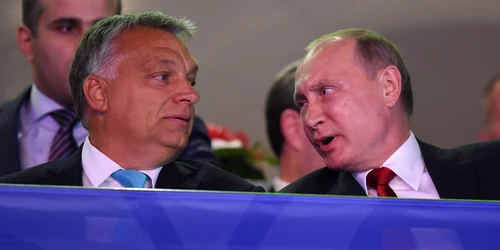 Viktor Orban si Vladimir Putin FOTO EPA-EFE