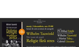 Lansare de carte: „Nici toate ale popii  Religie fără stres”, de Wilhelm Tauwinkl jpeg