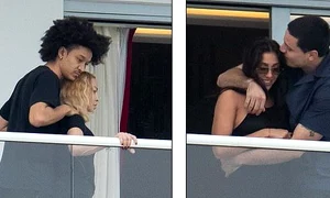 Madonna și fiica ei au ieșit la întâlnire cu iubiții, împreună jpeg