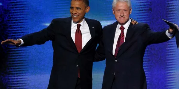 Bill Clinton şi Barack Obama