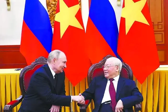 Putin s-a întâlnit cu Nguyen Phu Trong