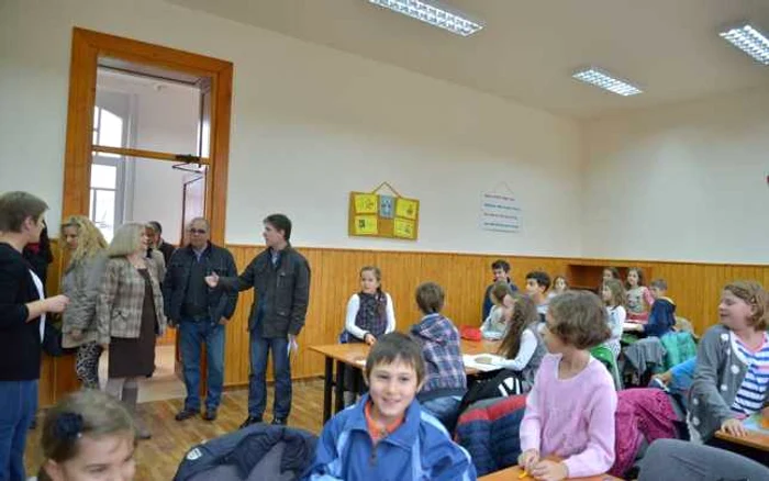 Lucrările la scoala 12 din municipiul Braşov au fost finalizate.Foto: Andrei Paul