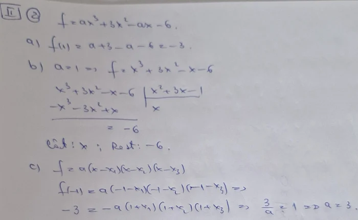 Rezolvare Mate subiect II 2) - Mate-Info FOTO: Cătălin Căprărin