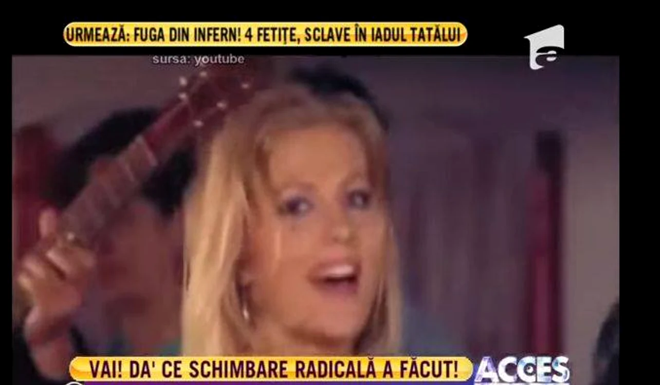 Mirela era o prezență sexy pe scena muzicală românească