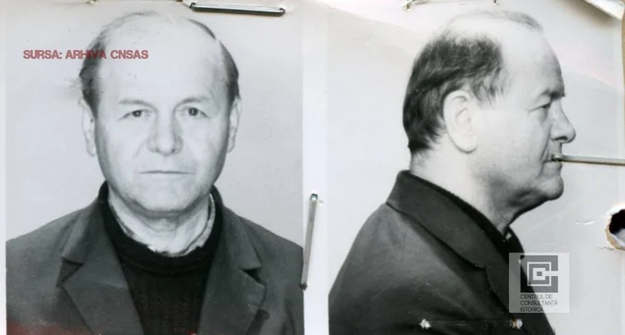 Gheorghe Brașoveanu a primit 5 ani de închisoare FOTO CNSAS/ Centrul de Consultanță Istorică