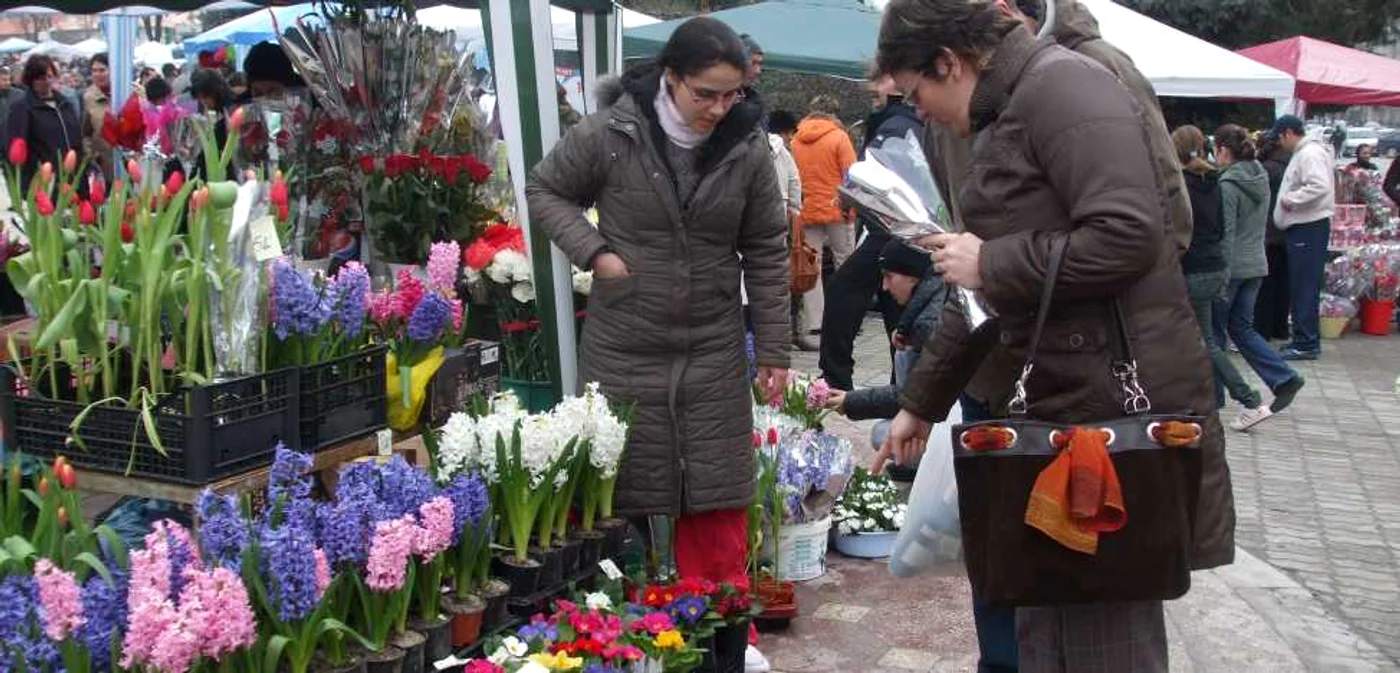 Florile, mai scumpe de 1 Martie
